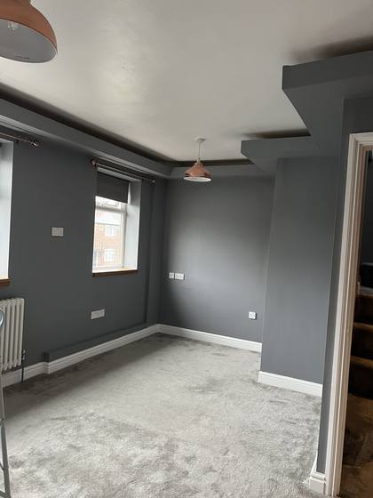 Bedroom, Boarded, Skimmed & Painted